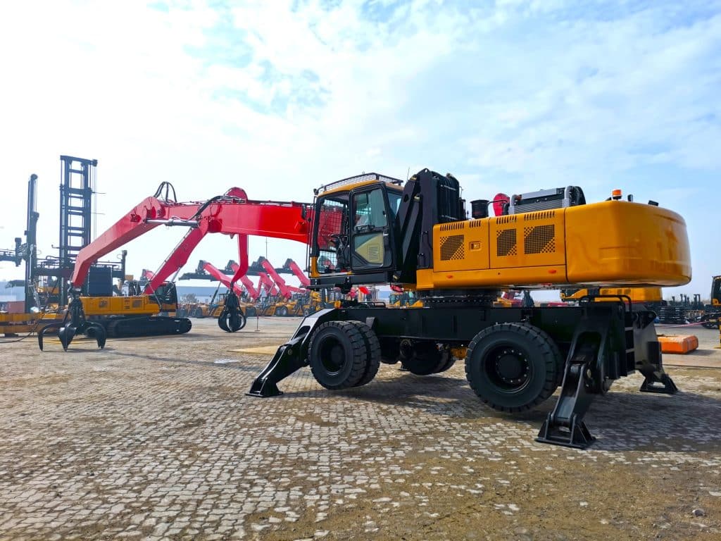 SANY SMHW30 Wheeled Material Handler YELLO Equipment Australia