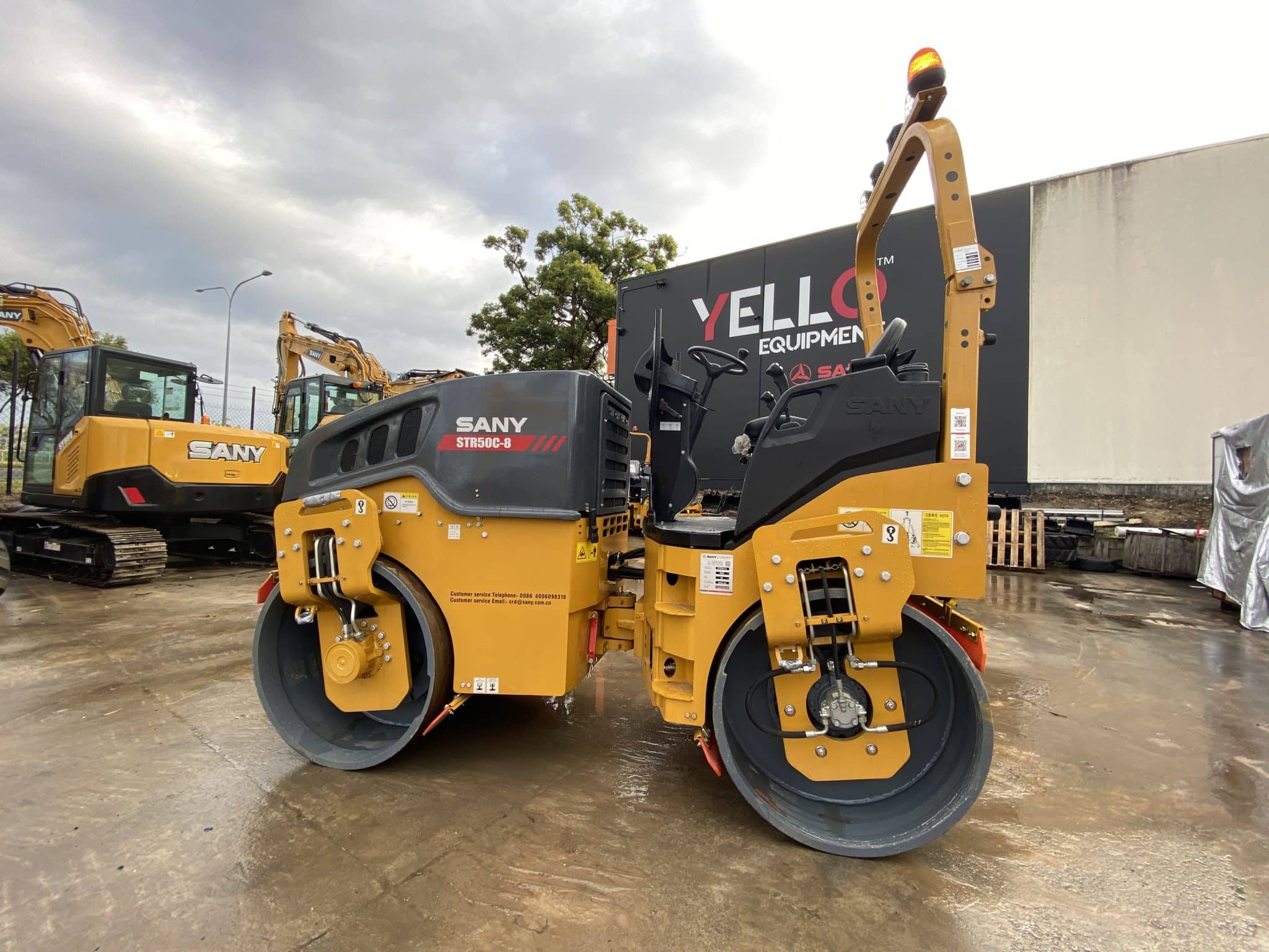 Paving the Way The Importance of Rollers in Road Construction YELLO